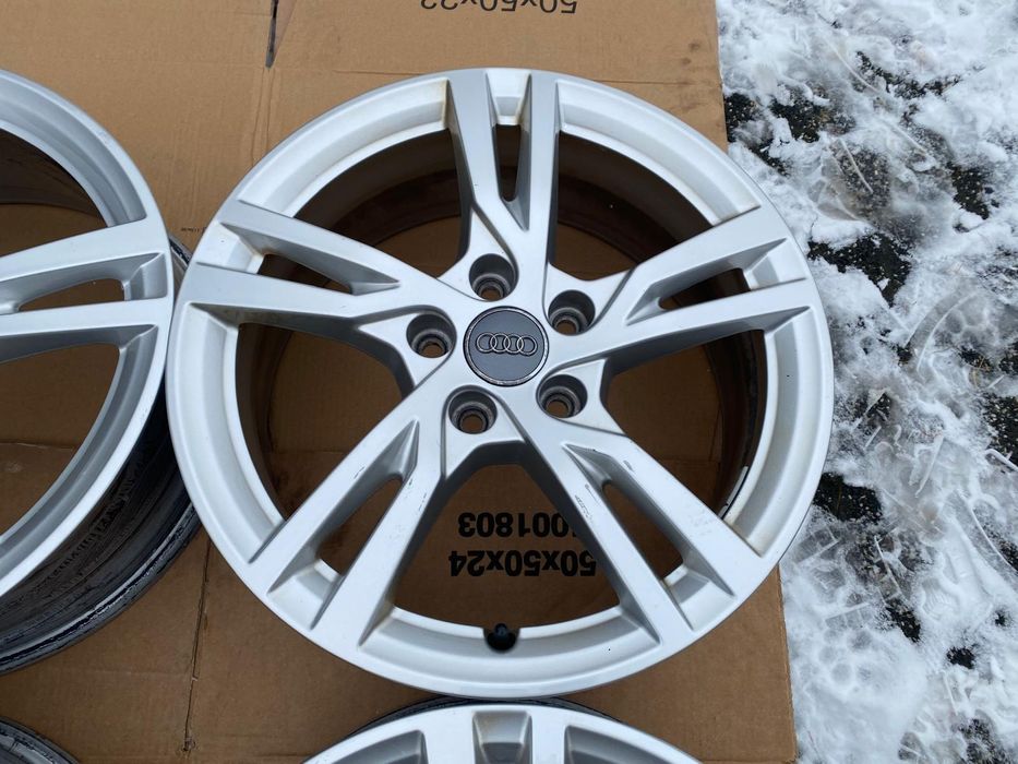 17" Audi oryginal 5x112 6,5j et43 A3 A4 A6 Q3  idealny Stan /VW Skoda