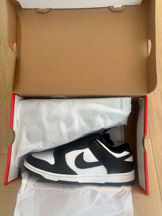 Oryginalne Nike dunk retro 44.5 nowe panda