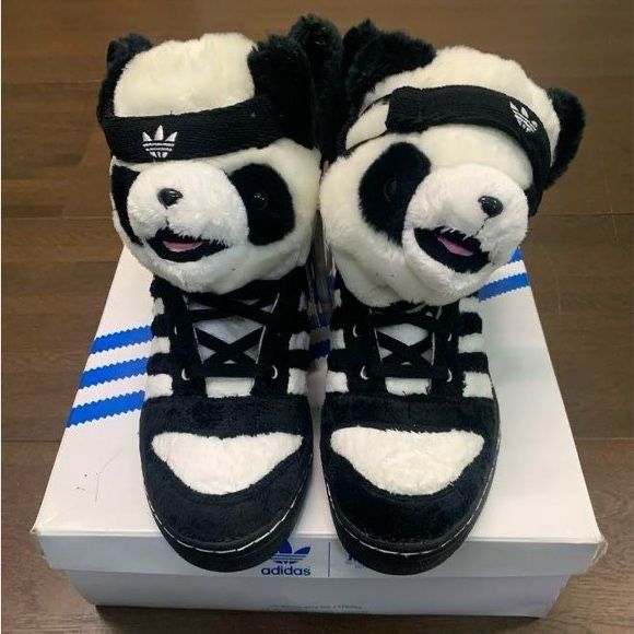 Кросовки Adidas x Jeremy Scott Panda кеды адидас джереми скот панда