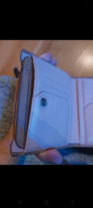 Oryginalny Portfel skórzany Bally