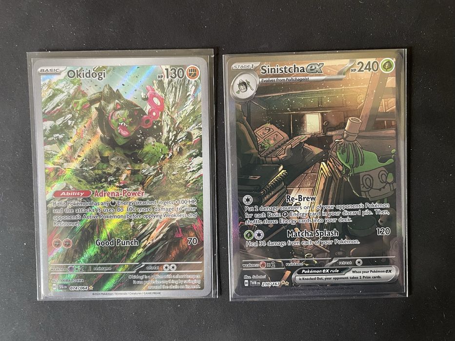 Zestaw 2 kart pokemon tcg