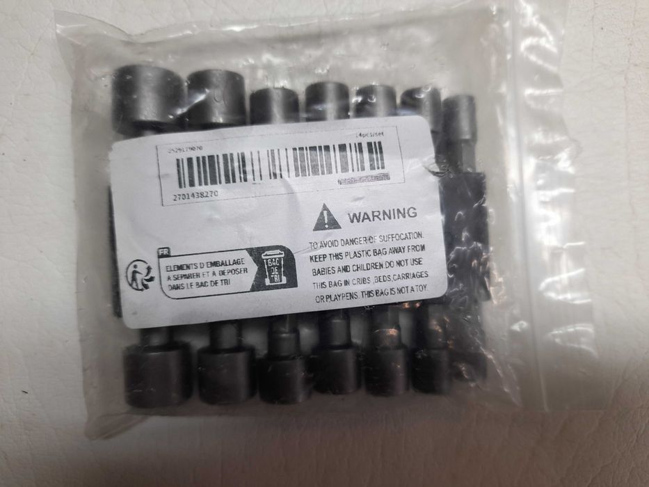 Chaves sextavadas interior