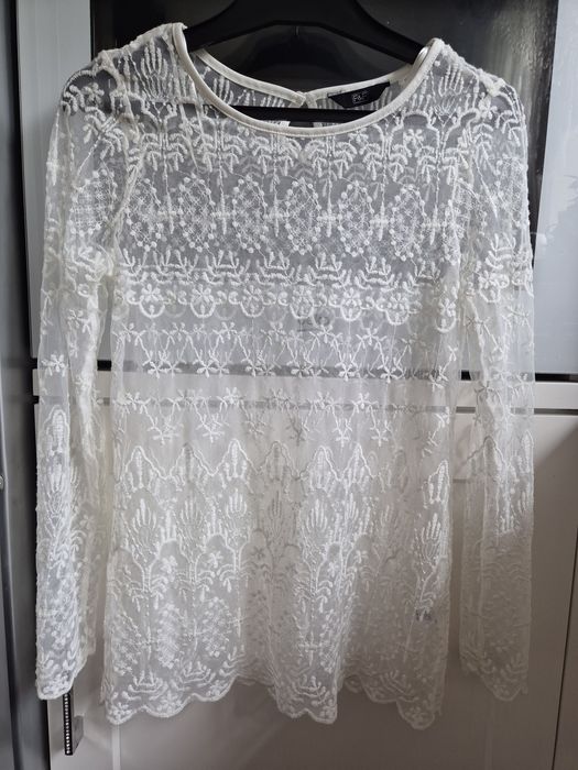 J.nowa bluzka damska koronkowa roz.36