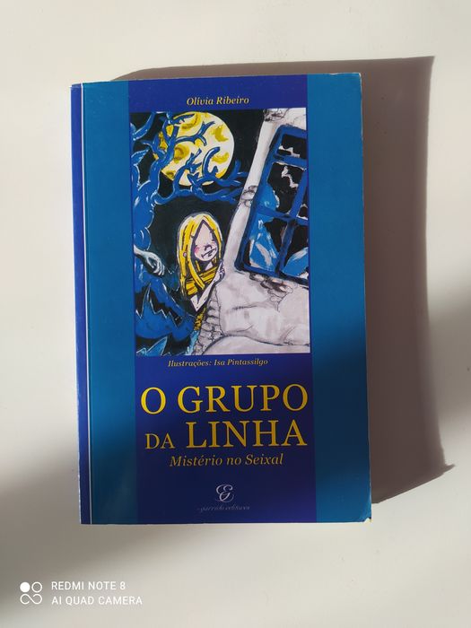 Livro "O grupo da linha- Mistério no Seixal"