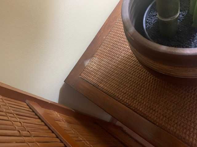 Conjunto de mesas de apoio