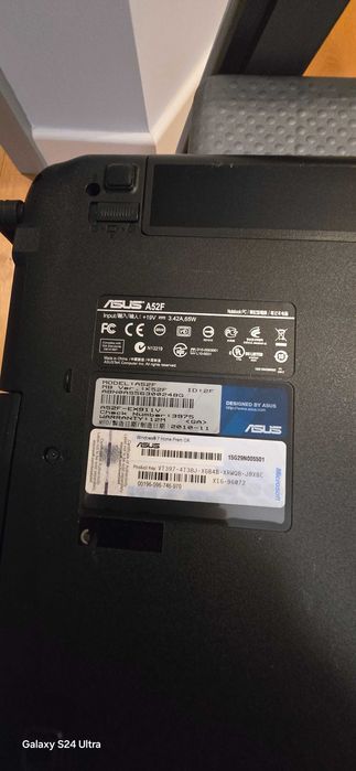 Asus A52F Core i3 2,27 Ghz M350