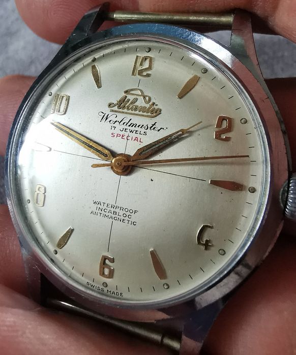 Zegarek atlantic worldmaster kolekcjonerski