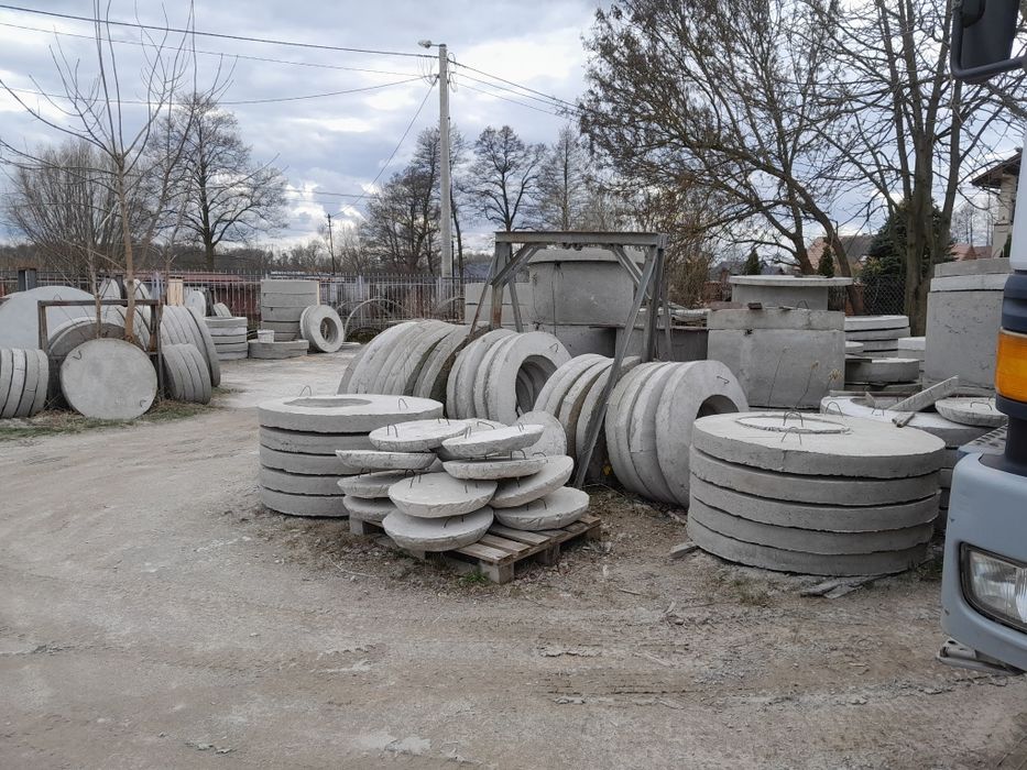Sprzedaż studni, kręgów betonowych