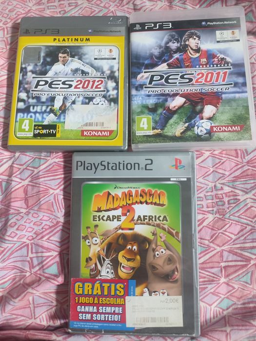 Jogos PlayStation 1, 2 e 3