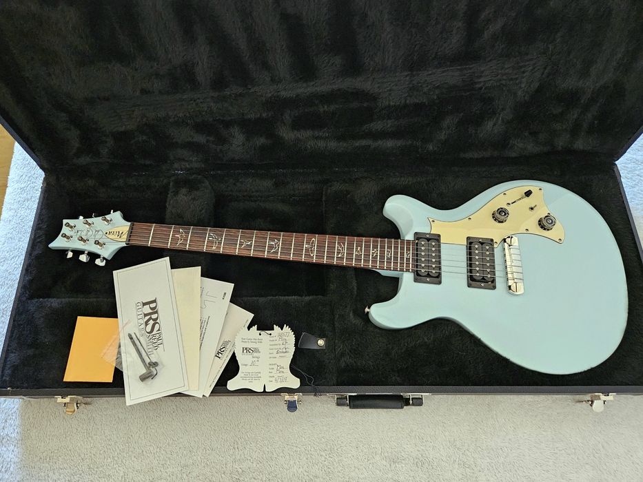 PRS Mira Core 2009 USA Powder Blue Abalone Hollow Birds ( nie S2 SE)