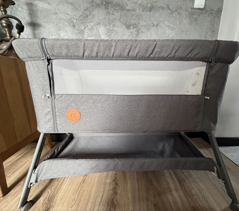 Lionelo Leonie Plus – łóżeczko dostawne - Grey Stone