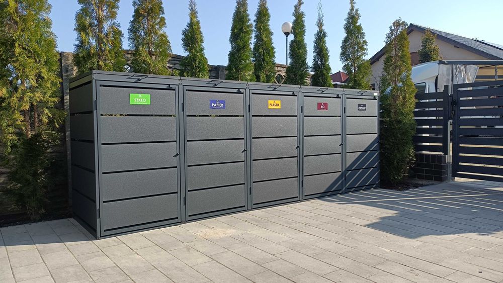 Obudowa Zabudowa Kosza Wiata Śmietnikowa Domek Narzędziowy Złoty Dąb