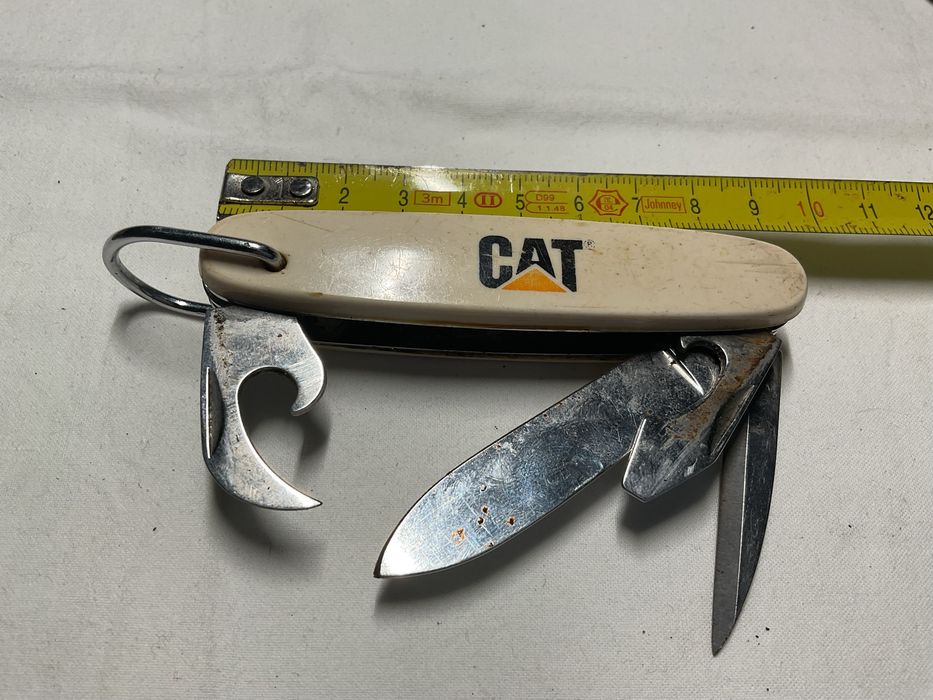Canivete antigo CAT em aço Rostfrei