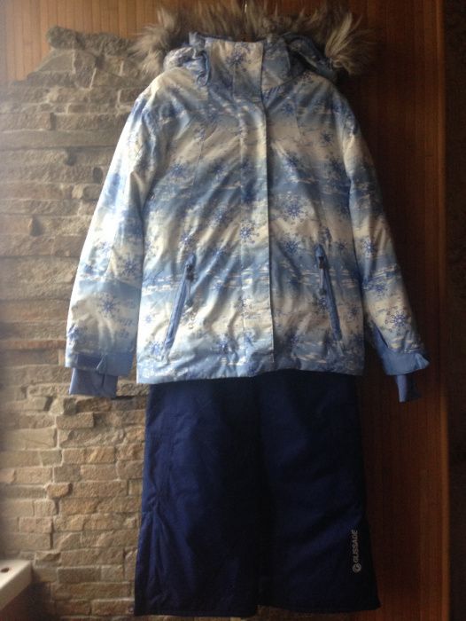 Зимний термокостюм GLISSADE девочке р 116 идеальное состояние