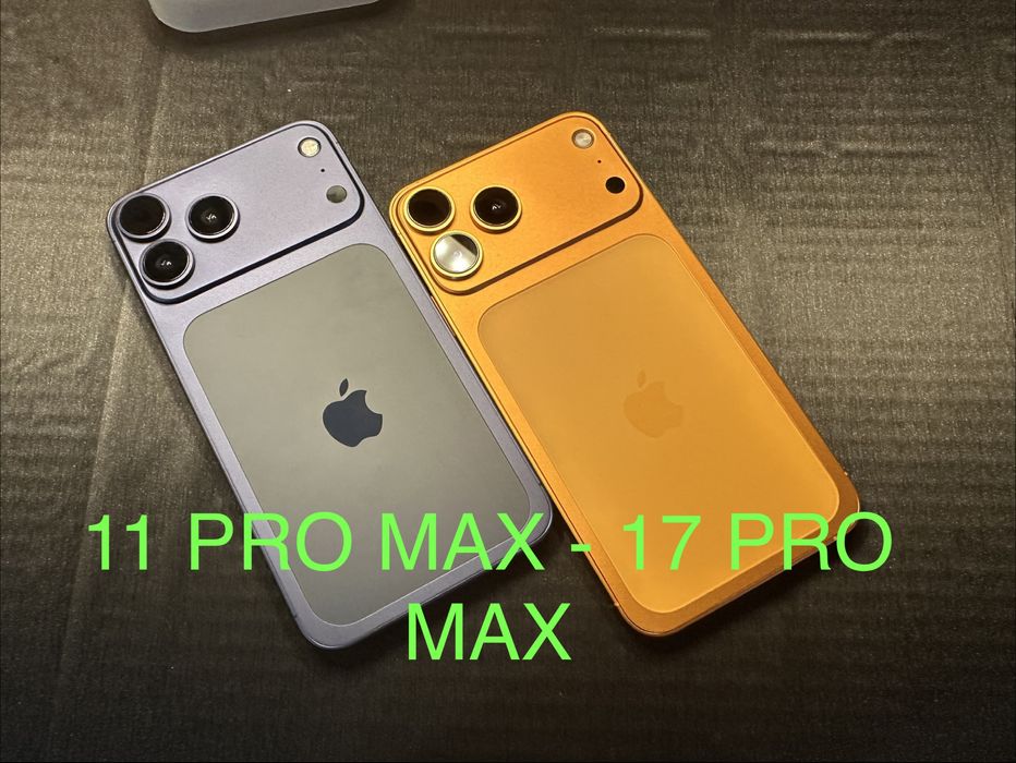 Корпус на айфон 12pro 11 Pro Max в виде 17 Pro Max