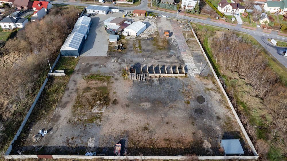Działka Plac Teren Inwestycyjny Hurtownia Skład budowlany Węgla 1.1 Ha