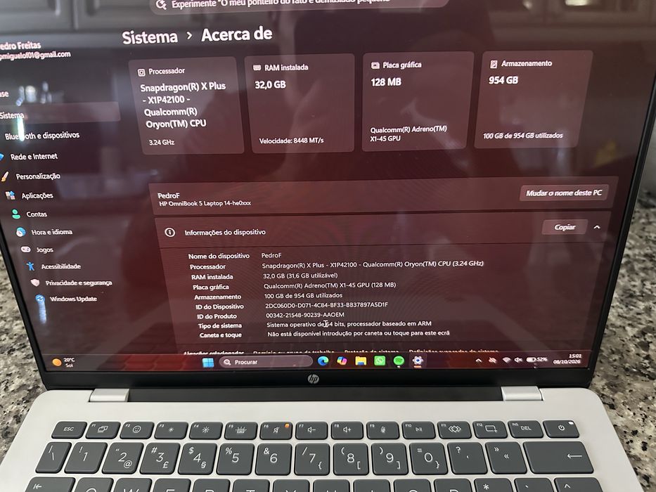 HP Omnibook 5 - 32GB RAM
