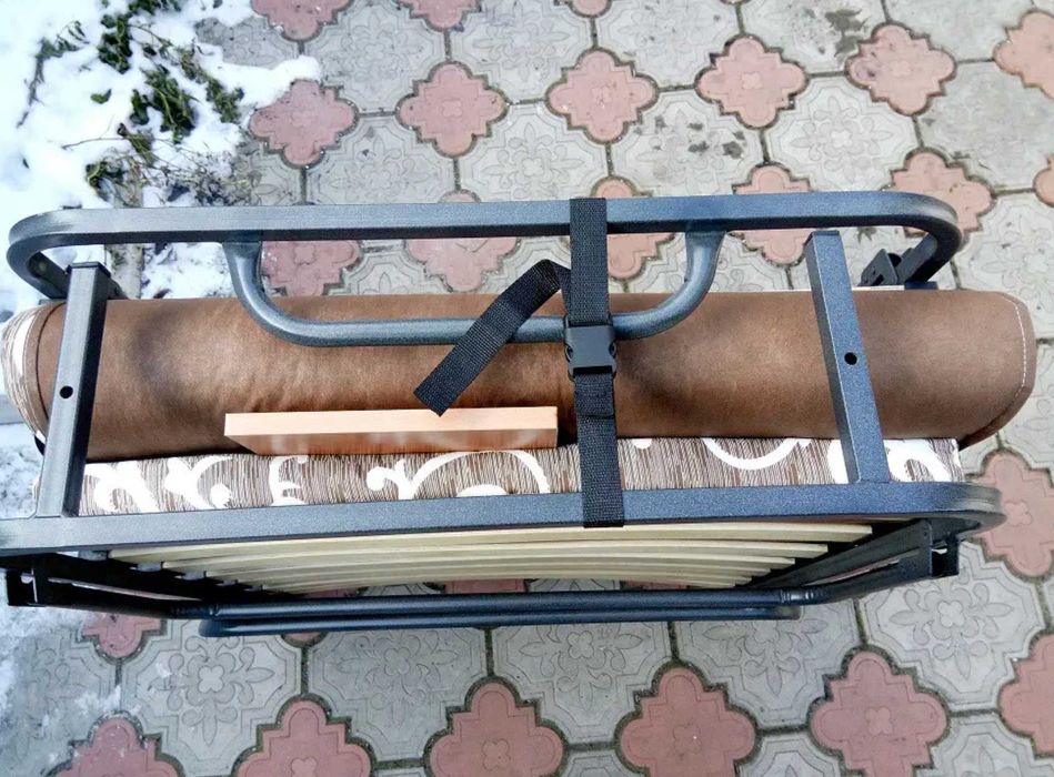 Складная Кровать Раскладушка розкладушка Ліжко Розкладачка з матрацом