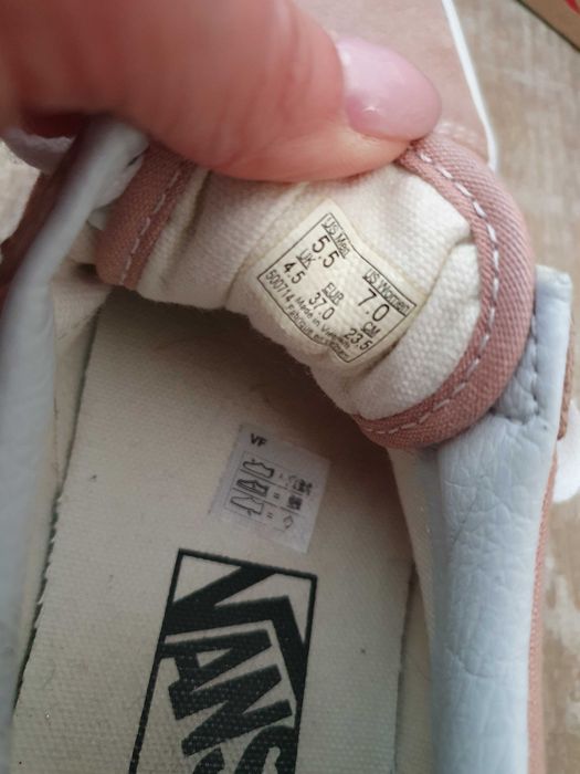 Trampki vans old skool różowe
