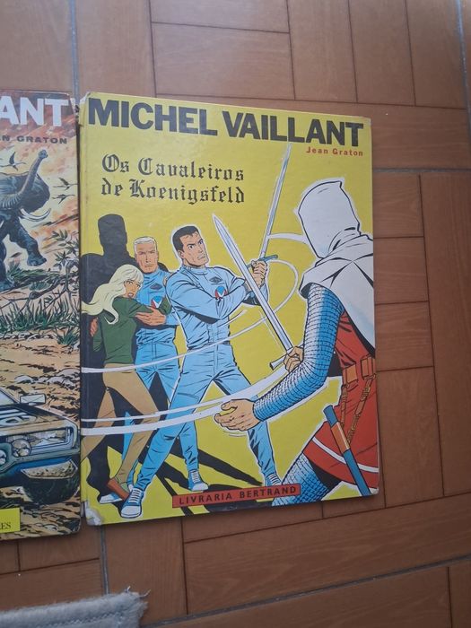 3 livros Michel Vaillant finais anos 70
