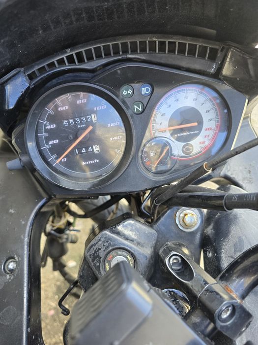 Avariada Mota Honda cbf 125 de 2013