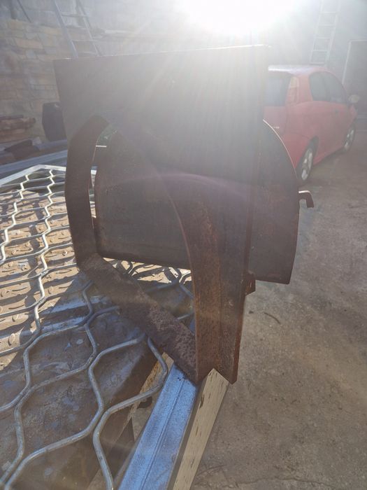 Porta de forno em ferro