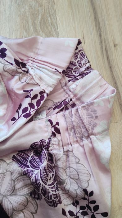 Spodnie od piżamy 36 S różowe eleganckie śliczne