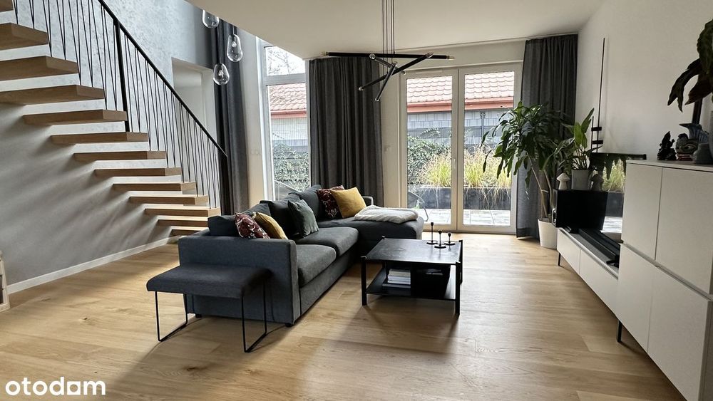 Nowoczesny dom 195 m² | 4 sypialnie | ogród 280 m² | oświetlenie smart