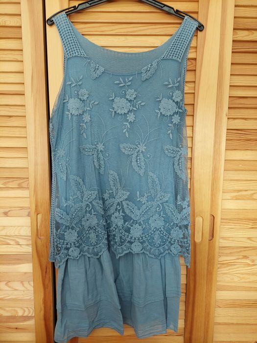 Vestido cinzento L/XL