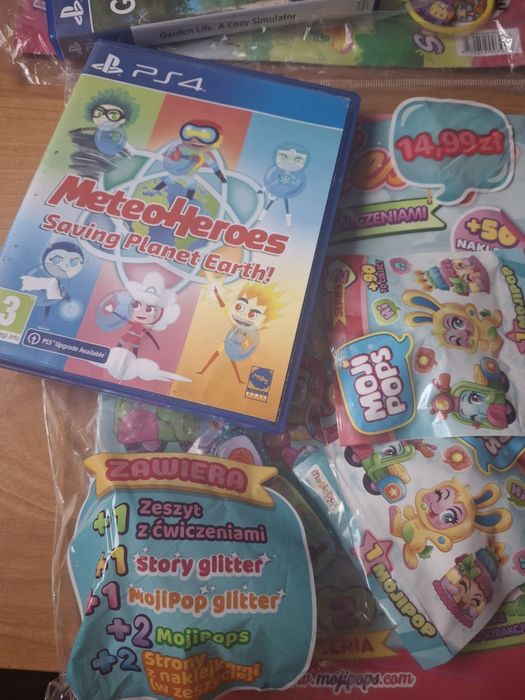 Prezent+gra dla najmłodszych MeteoHeroes Ps4 Ps5 PlayStation 4 5
