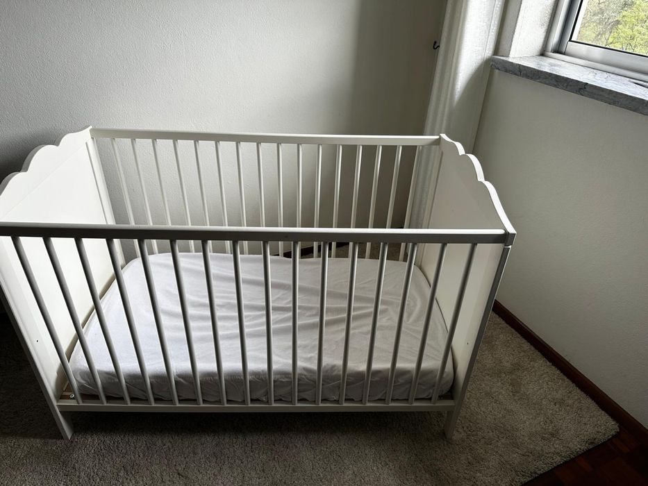 Berço do ikea com Colchao
