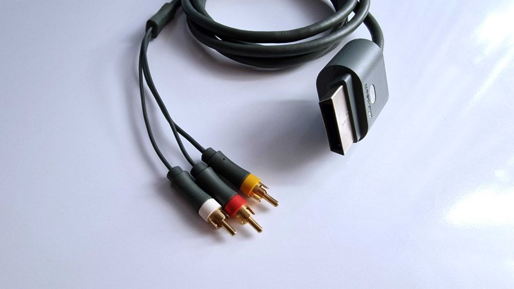 Kabel Microsoft Xbox 360 Component  AV Chinch