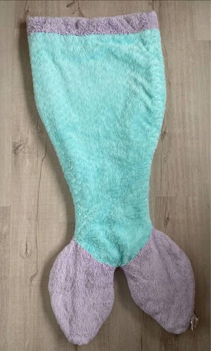 пушистый плед хвост русалки