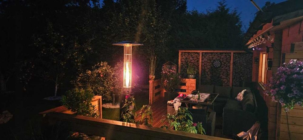 Обігрівач газовий вуличний Колба Обогреватель уличный газовый G-12