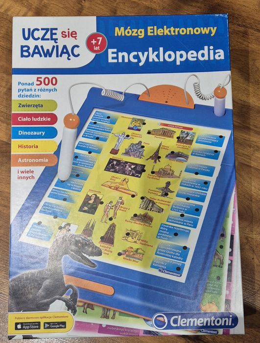 Gra Encyklopedia Mózg elektronowy Clementoni