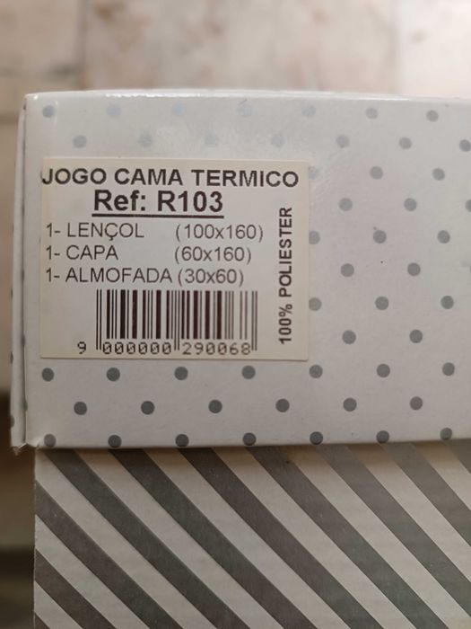 Roupa de cama bebe termico