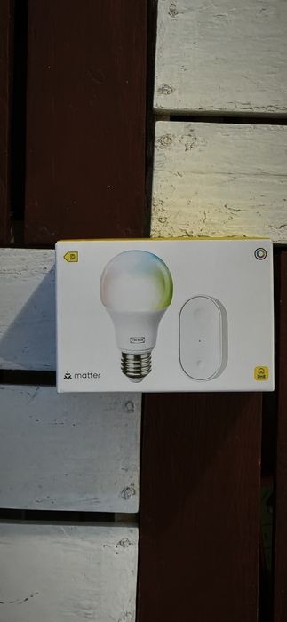 Kit lâmpada inteligente ikea kajplats e27 + comando