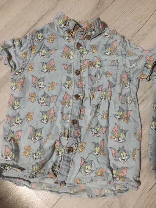 Koszule bliźniaki 92 Tom&Jerry