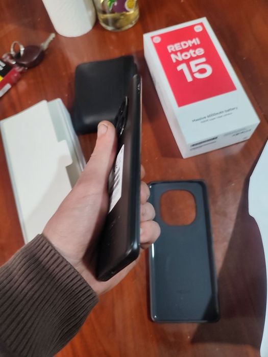Redmi note 15  totalmente novo com fatura e garantia
