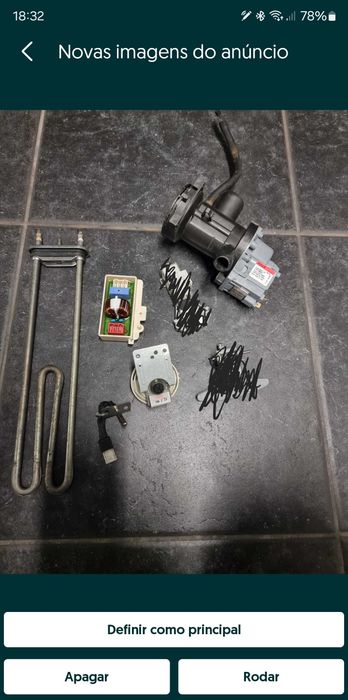 Pecas Máquina Roupa LG