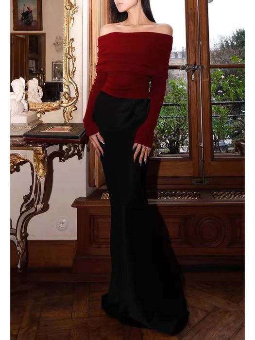 Спідниця чорна класична в пол