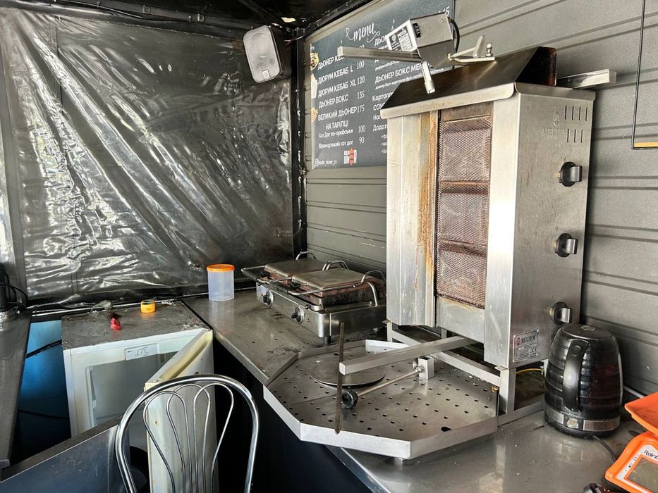 Готовий бізнес, стрітфуд, кіоск під шаурму на колесах