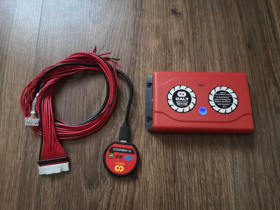Активний балансир Daly 13S 1A Bluetooth Li-ion/LiFePO4 акумуляторів