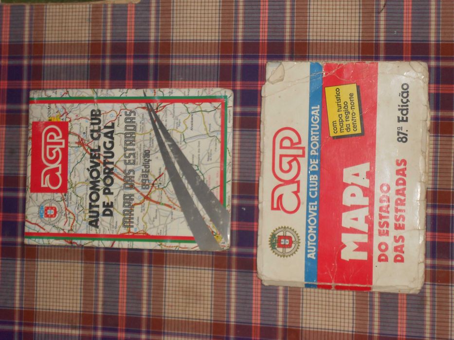 Mapas estradas antigos ACP e outros anos 70 - 80