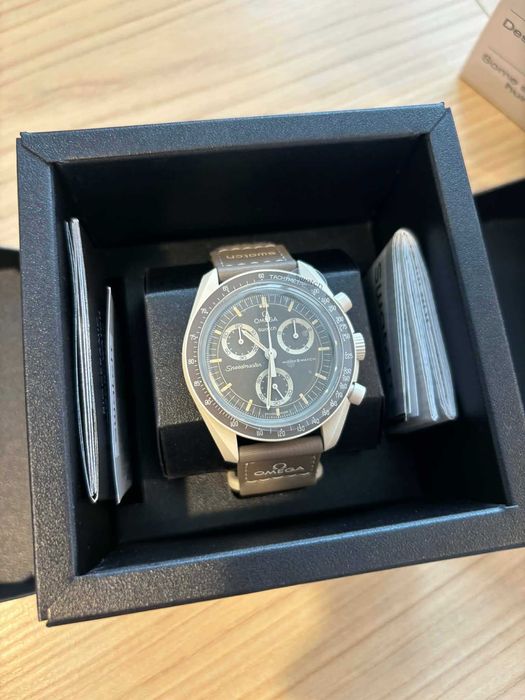 Swatch x Omega Bioceramic Moonswatch Mission On Earth Desert