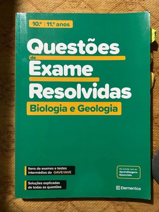 Livro exame Biologia e Geologia (10 e 11° ano)