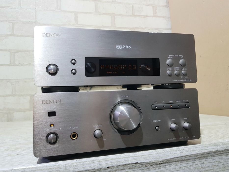 Стерео підсилювач/тюнер Denon UPA F10 2×55Вт б/у з Німеччини