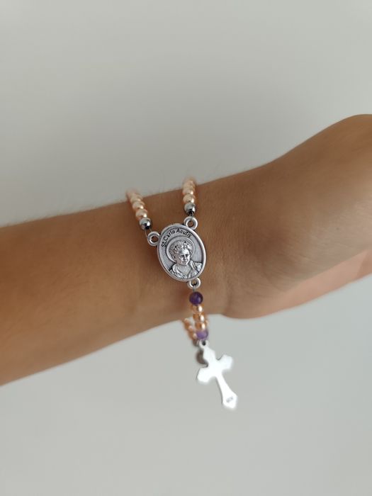 Pulseira terço Carlos acustis