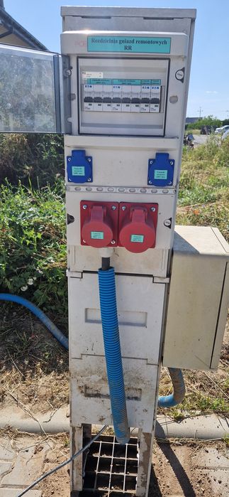 Rozdzielnia elektryczna budowlana