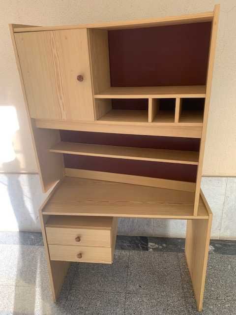 PROMOTION: Bedroom Secretary (Desk) with 2 Modules, Including Lighting64739578974210121